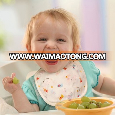 Amazon Hot Selling Factory Price Customized Logo Printed Waterproof Disposable Silicone Baby Bib