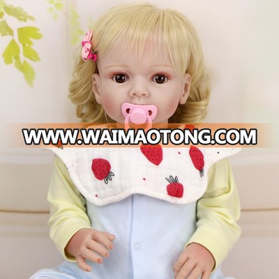 low MOQ Lovely Double-face colorful customized baby bib