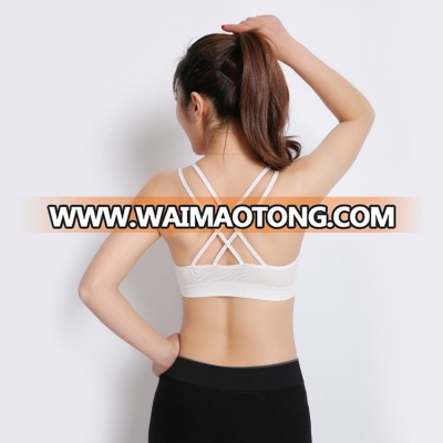 Top quality ladies design sports bra women fitness bra