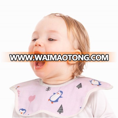 1pc accept Promotional High Quality Custom Cheap Cotton Baby Bib